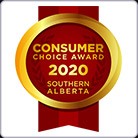 Consumer Choice Award 2020 Southern Alberta
